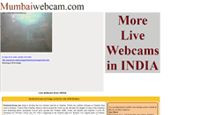 Desktop Screenshot of mumbaiwebcam.com